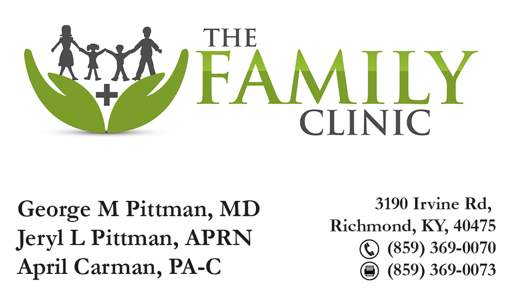 THE FAMILY CLINIC Updated September 2024 3190 Irvine Rd, Richmond