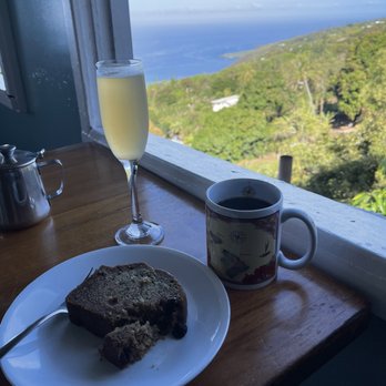 The Coffee Shack - Mimosa, hot coffee and banana bread - Coffee & Tea Near Me - Captain Cook, Hawaii The Coffee Shack - Mimosa, hot coffee and banana bread - Coffee & Tea Near Me - Captain Cook, Hawaii