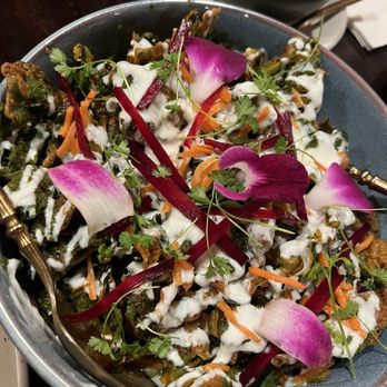 Keeva Indian Kitchen - Palak Chaat - Indian Near Me - San Francisco, California