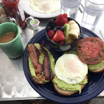 Eight AM - Three way avocado toast - New American Near Me - San Francisco, California