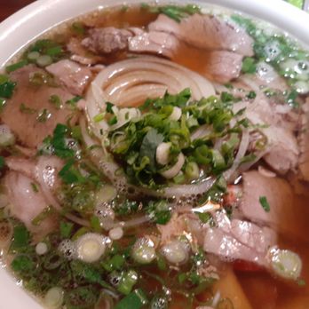 Pho Ever - Gardena - #9...seafood pho with brisket added,XL side. IT was so dam good..brisket was tender and it was ssd o much shrimp and calmari rings and crab. - Vietnamese Near Me - Gardena, California