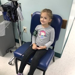 Goodlettsville Pediatrics - 5 year check up! She did great! Didn't even cry for her shots. 44 inches and 44 lbs.