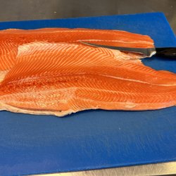 Loco Poke - Fresh Salmon looking so beautiful!