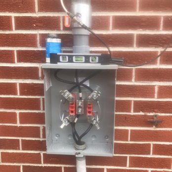 Kent Electrical Services - Replaced meter enclosure. - Electricians Near Me Kent Electrical Services - Replaced meter enclosure. - Electricians Near Me