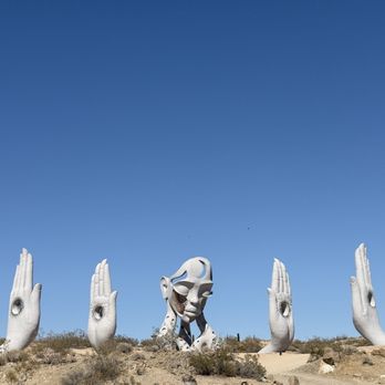 Transmission Sculpture by Daniel Popper - If you like art sculptures- this is a must - Art Tours Near Me - Joshua Tree, California Transmission Sculpture by Daniel Popper - If you like art sculptures- this is a must - Art Tours Near Me - Joshua Tree, California