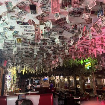 Casper's and Runyon's Nook - Money ceiling - Dive Bars Near Me - Saint Paul, Minnesota