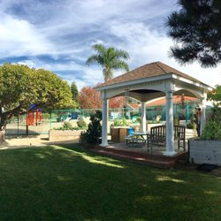 Newport Center United Methodist Pre School - Gazebo in the children's garden
