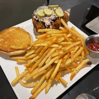 The Rutledge - Nashville hot chicken sandwich - Bars Near Me - Franklin, Tennessee