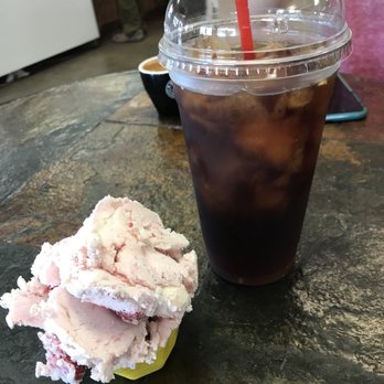 Moab Coffee Roasters - strawberry balsamic ice cream and cold brew - Coffee & Tea Near Me - Moab, Utah