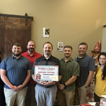 James Baker - State Farm Insurance Agent - We wanted to express our sincere gratitude for voting our agency as People's Choice and for selecting our team member, Isaac,... - Home & Rental Insurance Near Me - Williamsburg, Kentucky