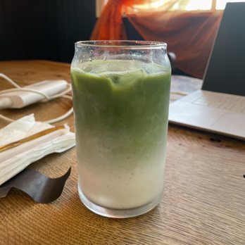 Novela Cafe Social - Iced Matcha Latte - Breakfast & Brunch Near Me - Miami, Florida