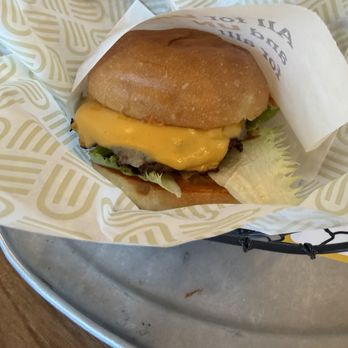 Unforked - Pure Burger with cheese.? - Burgers Near Me - Overland Park, Kansas