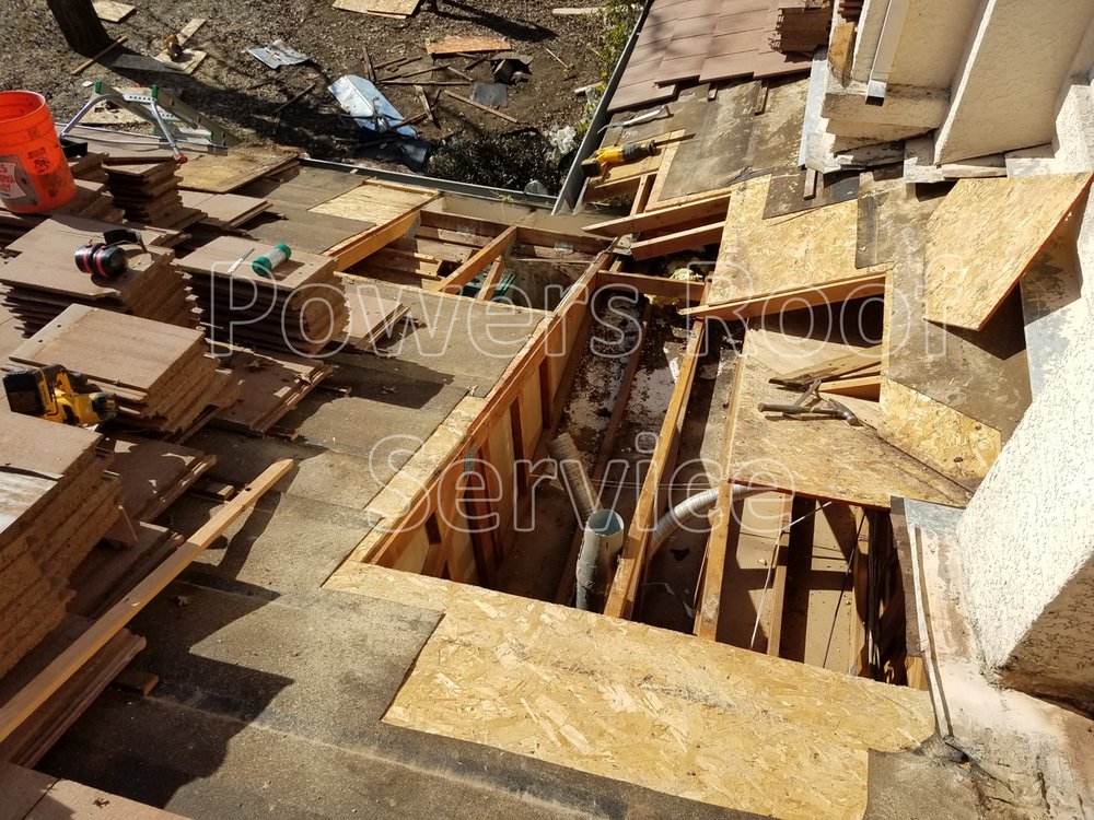 Slide of Powers Roof Service