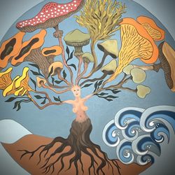 Mushrooms on Main - Beautiful store logo