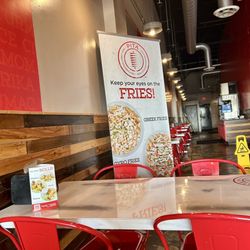 PITA Mediterranean Street Food - Norcross - Seating area