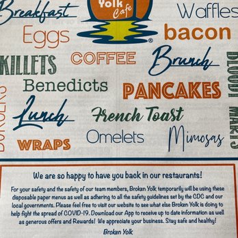 Broken Yolk Cafe - Breakfast & Brunch Near Me - Costa Mesa, California