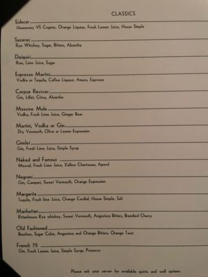 Menu photo 3 The Little Room Los Angeles, CA Menu photo 3 The Little Room Los Angeles, CA