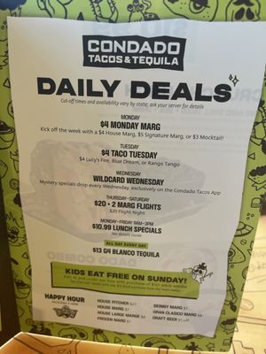 Menu photo 1 Condado Tacos Huntsville, AL