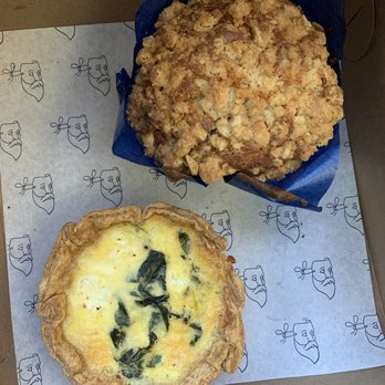 Lost Larson - Quiche and blueberry muffin - Bakeries Near Me - Chicago, Illinois