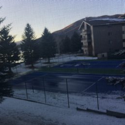View from our window just before Thanksgiving!