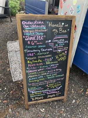 Menu photo 8 Hanalei Shave Ice Winter park , FL Menu photo 8 Hanalei Shave Ice Winter park , FL