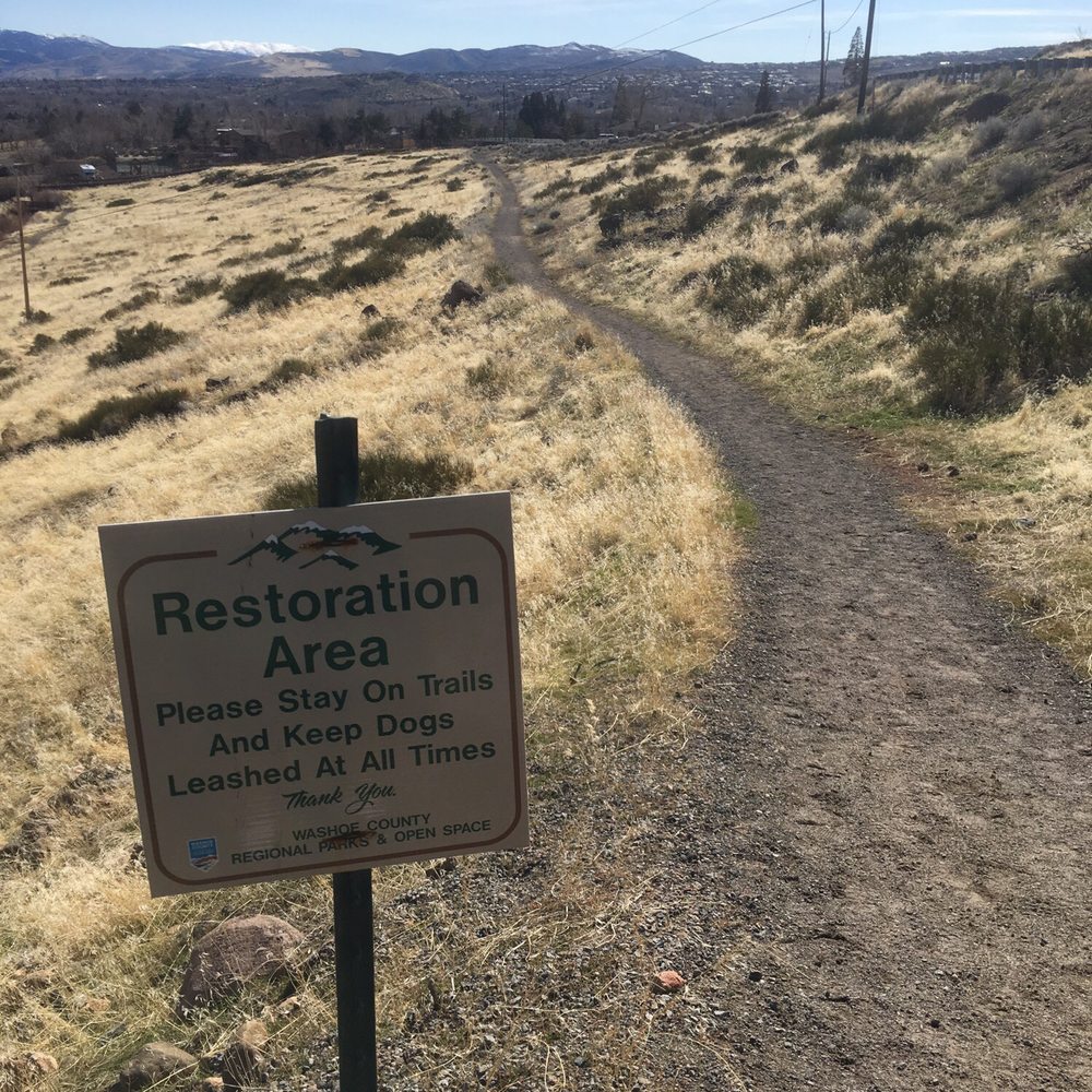 Trail leading to Bartley Ranch Park and Anderson Park