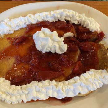 Pancake Mill Restaurant and Pie Shoppe - Strawberry pancake - Breakfast & Brunch Near Me - North Bend, Oregon Pancake Mill Restaurant and Pie Shoppe - Strawberry pancake - Breakfast & Brunch Near Me - North Bend, Oregon