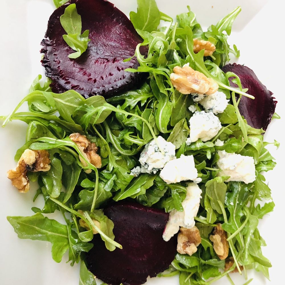 SamVera Restaurant - a beet salad with goat cheese and walnuts - Italian Near Me - Marlboro, New Jersey