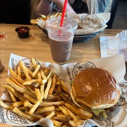 That Burger Joint - Double cheeseburger with grilled onions.