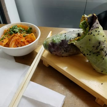 Beyond Sushi - Curry flower and kimchi salad - spicy! - Sushi Bars Near Me - New York, New York