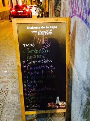 Menu photo 2 Ávila II Granada, GR