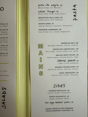 Menu photo 4 San Sabino New York, NY Menu photo 4 San Sabino New York, NY