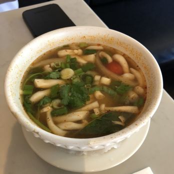 Kin'd - S1. Lemongrass Tom Yum Soup - Thai Near Me - Fresh Meadows, New York Kin'd - S1. Lemongrass Tom Yum Soup - Thai Near Me - Fresh Meadows, New York