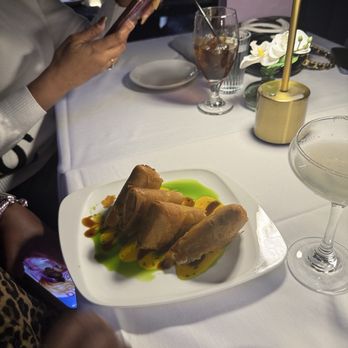 Poor Calvin's - Seafood Spring Rolls - Asian Fusion Near Me - Atlanta, Georgia