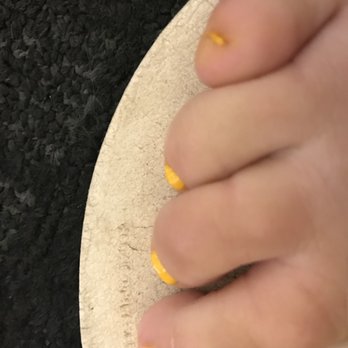 Pure Nail Bar - Paint on my baby toe when I said I didn't want it. Also stained skin from poor clean up. - Nail Salons Near Me - Vancouver, British Columbia Pure Nail Bar - Paint on my baby toe when I said I didn't want it. Also stained skin from poor clean up. - Nail Salons Near Me - Vancouver, British Columbia