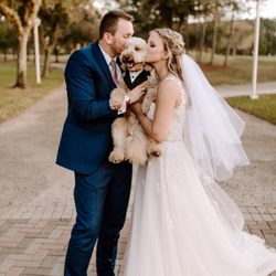 Amazing Alterations - Maggie Sottero Dress altered recently hem, straps, sides.