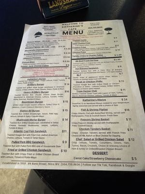 Menu photo 1 Katherine's Café Nitro, WV