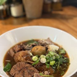 - Beef Stew with Rice (no Noodle ask for Rice on the side)