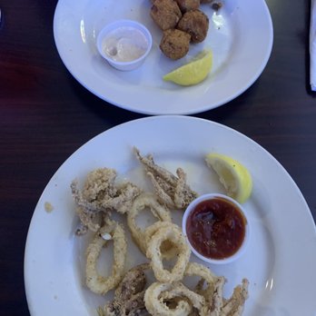 Blackbeard's On The Beach - Hush puppies and fried calamari - Seafood Near Me - Corpus Christi, Texas Blackbeard's On The Beach - Hush puppies and fried calamari - Seafood Near Me - Corpus Christi, Texas