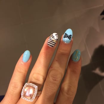 Top Nails - Alice in Wonderland nails by Tammy! - Nail Salons Near Me - Monterey, California