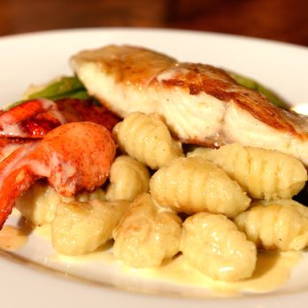 Sausalito on Ninth - Pan seared walleye with lobster gnocchi - New American Near Me - Cleveland, Ohio Sausalito on Ninth - Pan seared walleye with lobster gnocchi - New American Near Me - Cleveland, Ohio