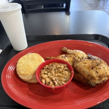 Hammbone's A Meat & Three Joint - Baked chicken was great and the black eyed peas were good but a bit spicy for me - Southern Near Me - Tucson, Arizona Hammbone's A Meat & Three Joint - Baked chicken was great and the black eyed peas were good but a bit spicy for me - Southern Near Me - Tucson, Arizona