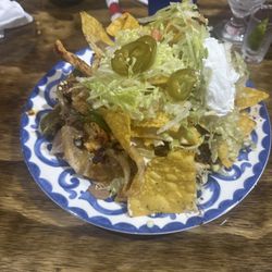 Santa Fe Mexican Grill - Trash can nachos