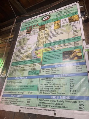 Menu photo 4 Pizza Mike's Isla Mujeres, ROO