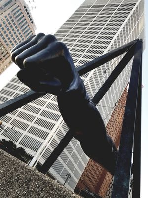 Monument to Joe Louis “The Fist” by null