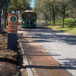 The Woodlands Town Center Trolley