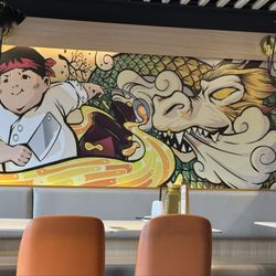 Mr Fish - Interior mural