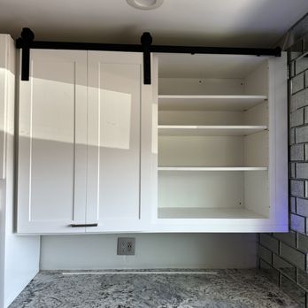 Maganas Cabinetry - Custom barn door - Cabinetry Near Me Maganas Cabinetry - Custom barn door - Cabinetry Near Me