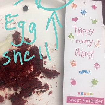 Sweet Surrender Bakery - Eggshell in my cupcake - Bakeries Near Me - Bakersfield, California Sweet Surrender Bakery - Eggshell in my cupcake - Bakeries Near Me - Bakersfield, California