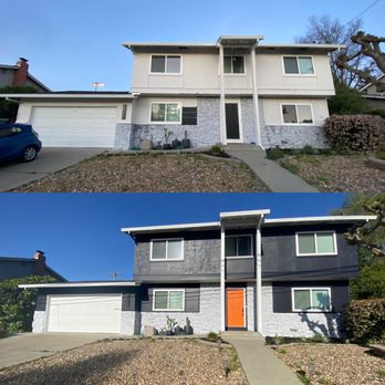 Diamond Painting & Drywall Repair - East Bay - Before and after - Painters Near Me